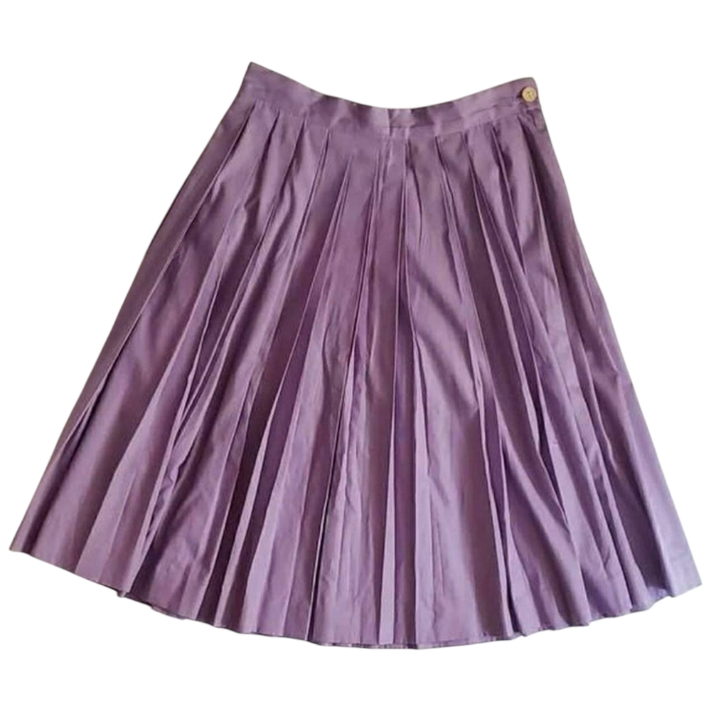 Vintage Modern Jr Gale & Gale Purple Pleated Skirt [See Measurements]
